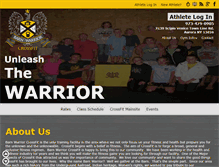 Tablet Screenshot of barnwarriorcrossfit.com
